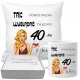  Kissen und Tasse, Geburtstagsgeschenk für 40, 50, 60 Jahre, jedes Alter und jeden Namen