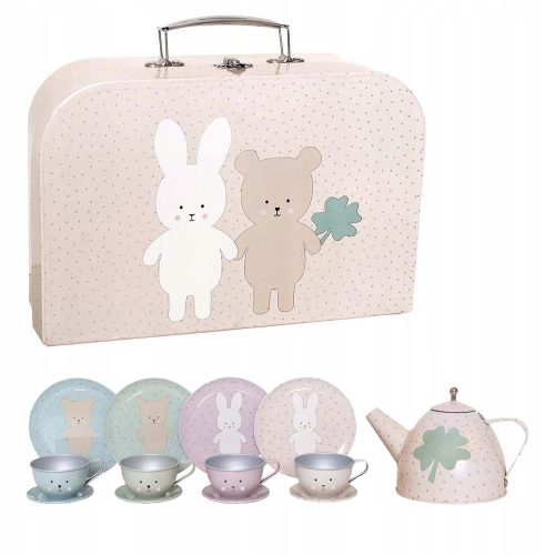  JaBaDaBaDo Kaninchen- und Teddybär-Teeservice G12021