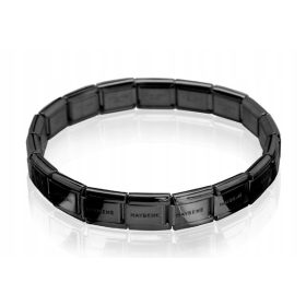  Schwarzes Maybeme Modular-Armband