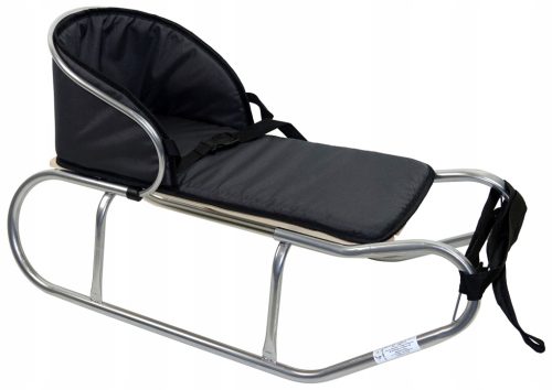  POLNISCHER SCHLITTEN + RÜCKENLEHNE + MATRATZE + GURTE SCHLITTEN FÜR EIN KIND