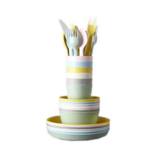  IKEA KALAS Set 36-tlg. Kindergeschirr PASTEL