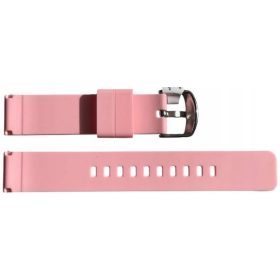    TEKLA DAMEN-SILIKONARMBAND 20 mm S10A ROSA GLATT OHNE KANTEN