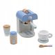  ELEGANTE KINDERLLY-KAFFEEMASCHINE AUS HOLZ MIT BECHER FÜR KINDER