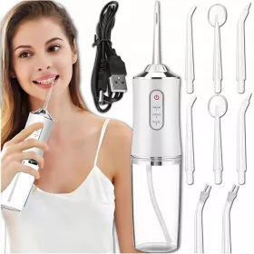  DA103 AKKU-ZAHNBEWÄSSERUNG 8 DÜSEN 3 MODI