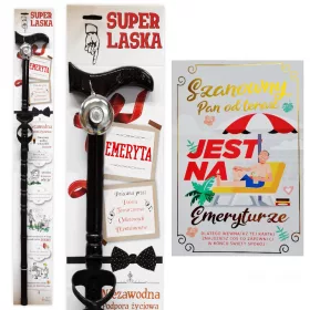    SET bestehend aus einer Dose mit Glocke und einer Ruhestandskarte für den Ruhestand als Geschenk