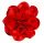  Brosche/Anstecknadel Große Satinblume Rot 15 cm / 2962