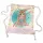  Holografischer rosa Rucksack mit dem Namen „Meerjungfrau“.