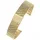  MESH-UHRENARMBAND, GOLD, 10 mm