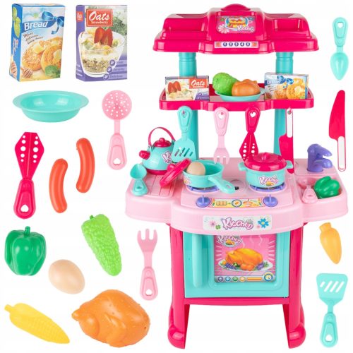  KINDERKÜCHE Herd Licht Sound + Zubehör