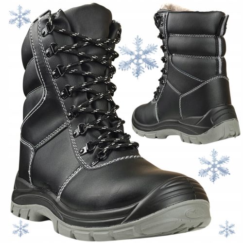  Arbeitsschuhe WINTER ISOLIERTE Stiefel WASSERDICHTE Arbeitsschutz-Sicherheitsschuhe S3