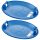 2x Schlitten SPEED runde Abfahrtsplatte