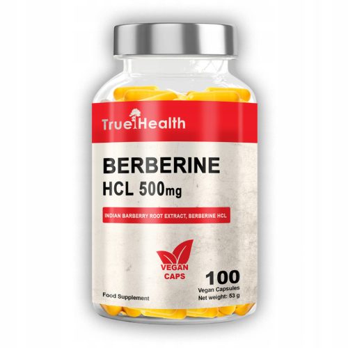 Berberin HCL 500mg - 100 Vegane Kapseln für Gesundheit & Wohlbefinden