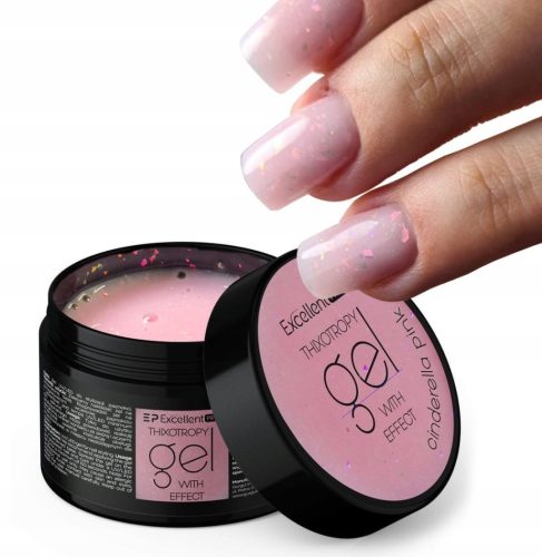  Ausgezeichnetes PRO-Gel mit Thixotropie MIT WIRKUNG 50 g Aschenputtelrosa