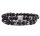  HERREN-ARMBAND-SET 2IN1 ONYX STEIN HÄMATIT LAW 316L STAHL