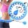  Hula-Hoop-Reifen mit Gotel-Nieten, 33 cm, mehrfarbig