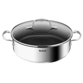   TEFAL Infinite H8157125 Induktionspfanne 26 cm mit Deckel und Griffen