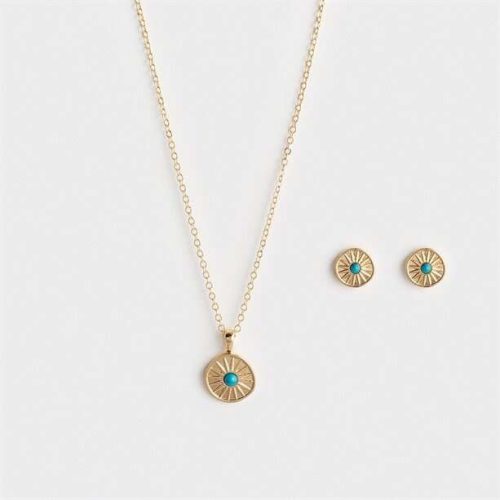  SOPHIA AVON SCHMUCKSET, HALSKETTE UND OHRRINGE