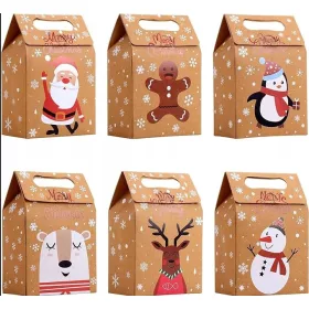 Geschenktüten aus Kraftpapier, 24 Stück