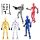  MINI-FIGUR, beweglich, zum Sammeln, MINI-LEGENDEN, 13,7 cm, MINI-LEGENDEN, 5 STÜCK