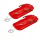 2x Schlitten Bobschlittenrutsche mit Bremsen Schnelle Fahrt