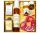  GROSSER GESCHENKKORB, GESCHENK, HONIG, TEE, MARMELADE, SIRUP, SCHOKOLADE, KAFFEE
