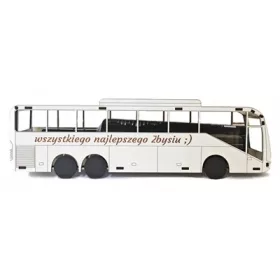    BUS Wassertransport GESCHENK Geburtstag des Fahrers BUS 60 Alkohol Busfahrer