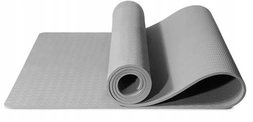  Trainingsmatte für Fitness, Yoga, Training, rutschfest, Pilates, 183 cm, TPE