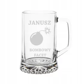    BIERMUGGER MIT GRAVUR, GESCHENK FÜR EINEN MANN, SEINEN VATI, ZUM GEBURTSTAG 18–99