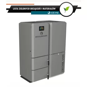  Stalmark-Pelletofen aus Stahl, 19 kW