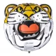  GLEITRAD AUFBLASBARER SCHLITTEN TIGER XXL 120X35 APFEL