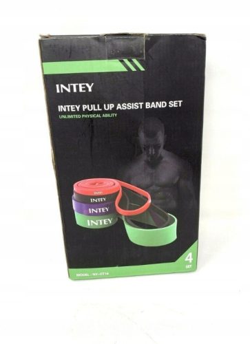 INTEY TRAININGSWIDERSTÄNDE INTRB01 SET MIT 4 ÜBUNGSWIDERSTÄNDEN
