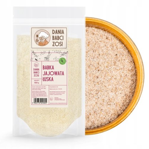 Psylliumschalen 1 kg - Natürlicher Ballaststoff für Ihre Keto-Diät von Oma Zosis Küche