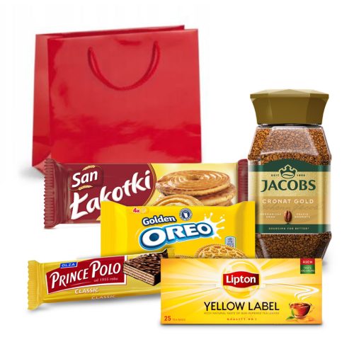  Geschenkset Jacobs Instantkaffee, Süßigkeiten, Lehrertag