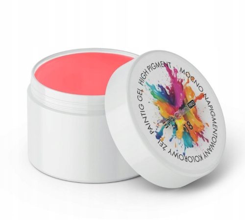  AUSGEZEICHNETES MALERGEL PIGMENTIERTES DEKORGEL 18 KORALLE NEON 5 ml