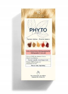 PHYTO COLOR 10 - Extra Helles Blond Haarfarbe mit Pflanzenpigmenten