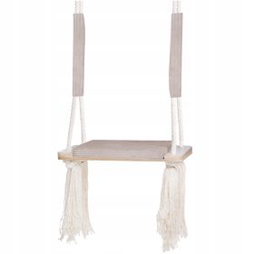    Hängeschaukel für Kinder für Zuhause an Seilen aufgehängt Cordbär