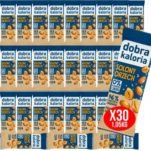 Dobra Kaloria Fruchtriegel mit Salzigen Nüssen (Salz aus Kłodawa), 35g