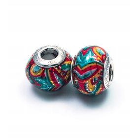  Charms Colors of Autumn – modulare Perle aus Muranoglas