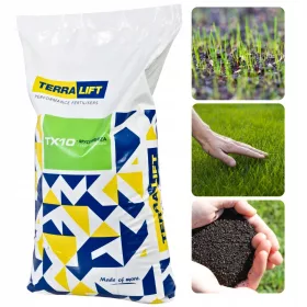    Terralift TX10 Bio-Rasendünger, 2 kg, Mykorrhiza, Meeresalgen