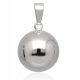  Silberner Kugelanhänger 18mm Silber 925 Kugel