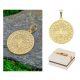  585 Gold Goldanhänger Baum des Lebens Baum des Glücks Odins Rune 14 kt