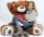  Großer Teddybär, 180 cm, rote Farbe