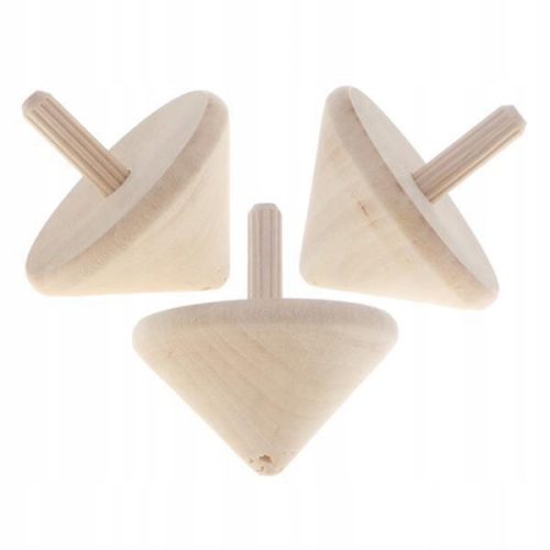  2x3 . Kreisel-Spinning-Klassiker aus Holz