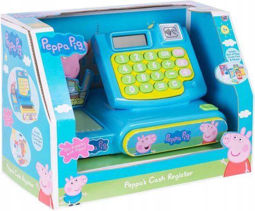  HTI Peppa Pig Spielzeug, Ladenkasse mit Sound
