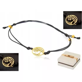    585 Gold Tree of Happiness Armband 14 Karat in verschiedenen Farben