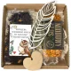  GESCHENKSET ZUM LEHRERTAG BUCH LESEZEICHEN TEEBOX BOX