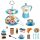  KAFFEESERVICE-SET FÜR KINDER Kaffeemühle Kaffeemaschine Süßigkeiten Zubehör