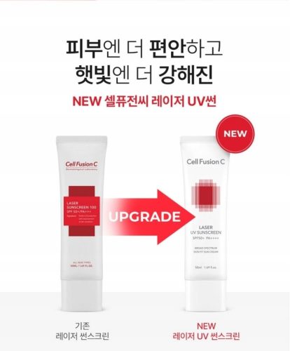 Cell Fusion C Laser Sonnenschutzcreme SPF 50+/PA+++ für alle Hauttypen