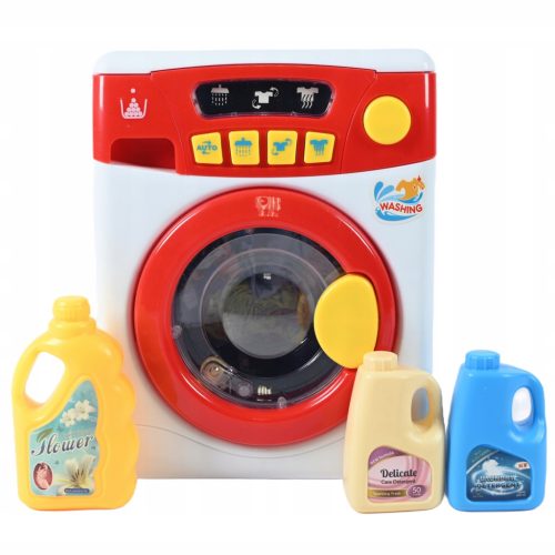  GROSSE AUTOMATISCHE WASCHMASCHINE, BEWEGLICHE TROMMEL, LICHT, TON, 4 PROGRAMME