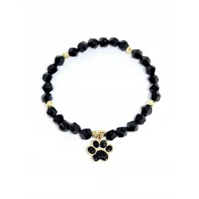    Elastisches Hundepfotenarmband für die Hundemutter, Natursteine